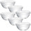 6 pcs glass bowls for fruit, ice cream, pudding, appetizers 5