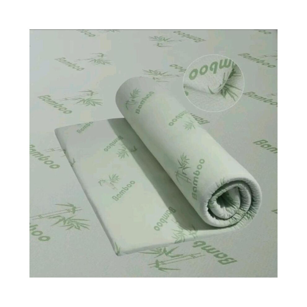 (King Size) Luxury Hotel Quality 5cm Thick Memory Foam Bamboo Mattress  Hypoallergenic, Fluffy, and Ultra-Comfortable UK Double & King Size Sleep Blis-image-OPC-PKGQKDX-NEW