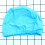 6St Blauwe Zwemkappen Polyester Met Zitcomfort 5