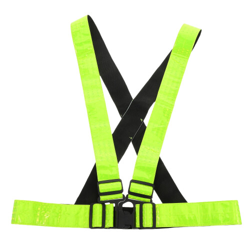1Gilet Visibilité Ajustable Pour Jogging Randonnée Cyclisme