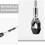 2pcs universal adjustable motorcycle handlebar lever reinforcement bar 6