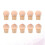 10pcs gradient pen tip sponge heads for manicure glue alternative 7