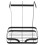 kitchen sponge draining holder dishcloth storage rack 7