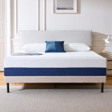 (20cm, Double（135x190cm）) 【Twirest Memory Foam Mattress】24-72 hours rebound,Medium Firm Single&Double Cooling mattress in a box,Blue and White Color,18cm/20cm thick