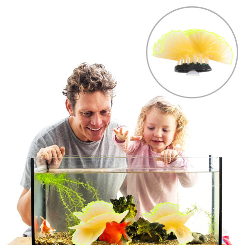 1Set Gloeiend Kunstkoraal Van Hars Aquarium Landschap 1
