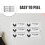 100 writable stickers, self-adhesive egg labels 7