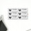 100 writable stickers, self-adhesive egg labels 4