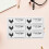 100 writable stickers, self-adhesive egg labels 6