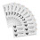 100 writable stickers, self-adhesive egg labels 11