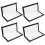 4pcs fishing bait protector hook cover tool accessory 5