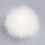 16pcs plush ball for diy hat clothes 10cm bottom diameter 6