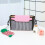 waterproof baby stroller organizer bag with cup holder 7