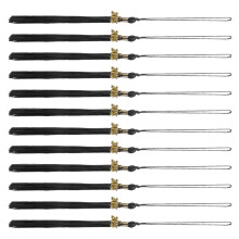 12St Afstudeerkap Accessoires Zwarte Tassel Met Stevige Metalen Hanger