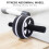 large mute abdominal roller for home use white black 3