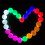 4 pcs luminous night balls, led glow, reusable, bright, 5