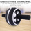 large mute abdominal roller for home use white black 5