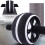 large mute abdominal roller for home use white black 4