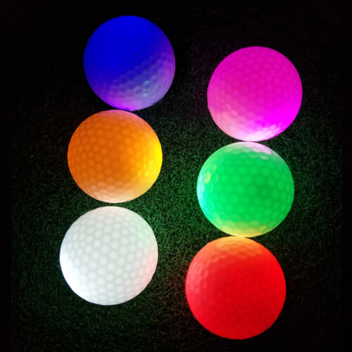 4 pcs luminous night balls, led glow, reusable, bright, 2