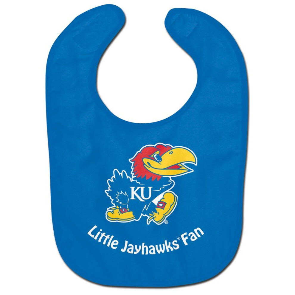 Kansas Jayhawks Baby Bib - All Pro Little Fan Wincraft