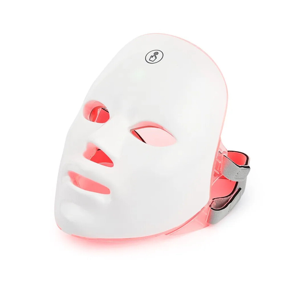 Oba 7-Color Led Photon Therapy Rechargeable Facial Mask - Skin Rejuvenation & Beauty Device