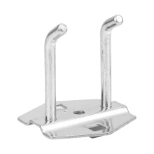 Garage Werkzeugorganisator 5 Stück Wandmontierte Hakenboards 50x6mm