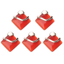 5pcs 24mm opal metal buttons for woolen coat diy craft material