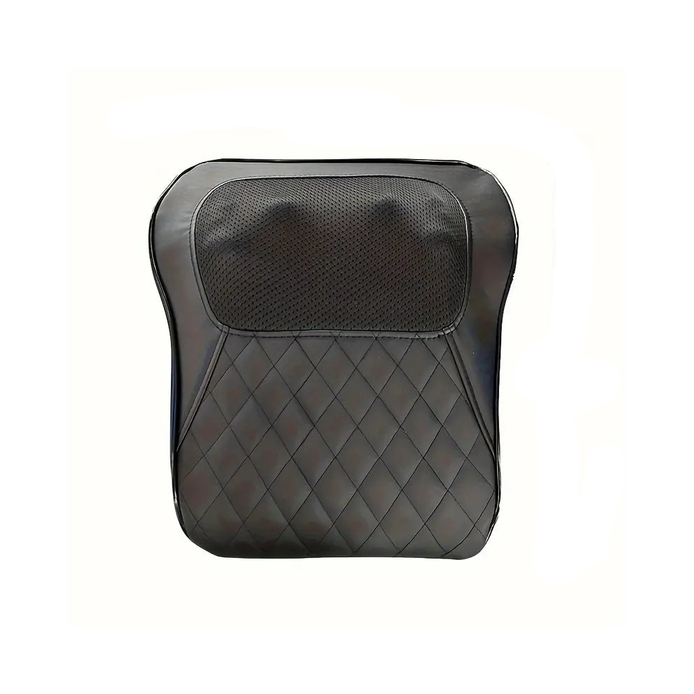Tm Black Cordless 3D Massage Pillow With Heat