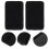 non-slip walker grips foldable wheelchair armrests with elbow support 9