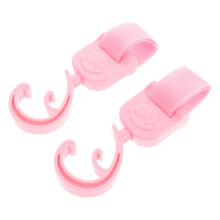 2 pcs baby stroller hooks, multi-functional clips for hanging bags