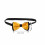 adjustable double solid color polyester bow tie for men wedding formal 2