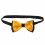 adjustable double solid color polyester bow tie for men wedding formal 1