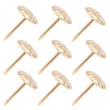 500 pcs 11x17mm golden antique sofa nails for furniture decor