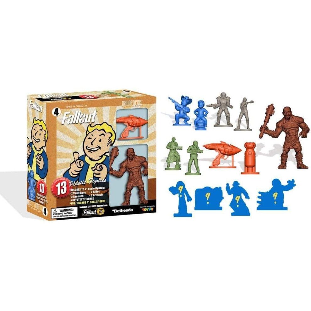 Photos - Action Figures / Transformers Fallout Nanoforce S1 Army Builder Figures Boxed Version 4
