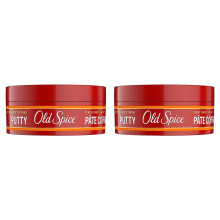 Old Spice Haarnstyling Putty voor Mannen, Hoge Houdbaarheid, Matte Afwerking, 2.22 Oz, Twin Pack