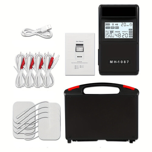 Digital 4-Channel TENS EMS Muscle Stimulator 1