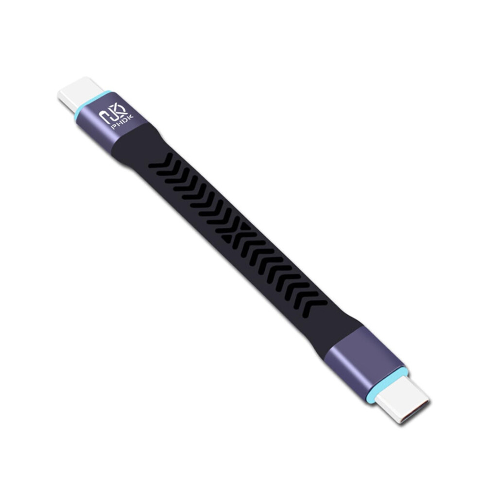 Short Usbc To Typec Cable Type-C To Type-C Usb3.2 20Gbps Data Transfer Fast Charging 10Cm Soft Cord 6447073689185