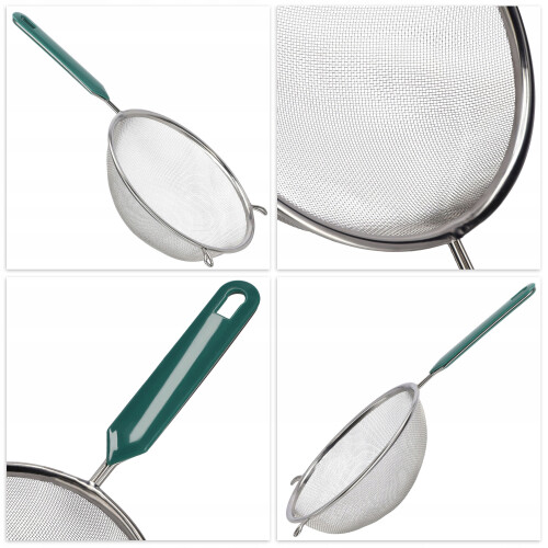 KADAX Sieb Mehlsieb Küche Edelstahl 20 cm 1