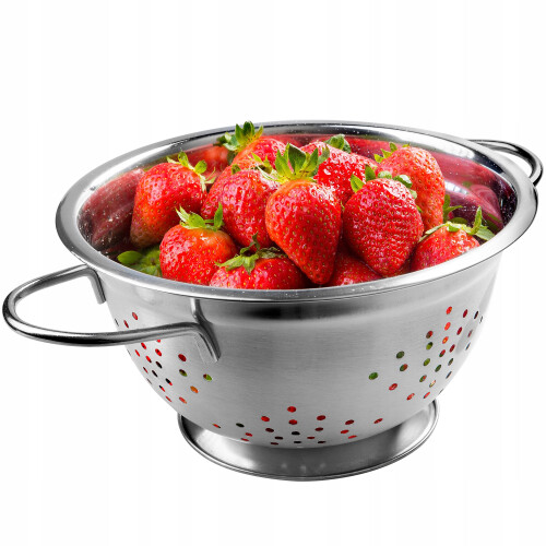 KADAX Satin Colander, Seiher, Sieb, 21cm, Stabil 1