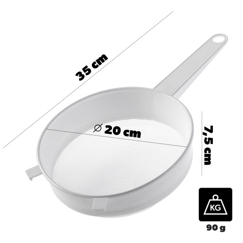 KADAX Dichtsieb Fi 200mm Weiß 1