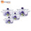 KADAX Set Emaille-Töpfe 2L, 3L, 4L, 5L Lavendel 7