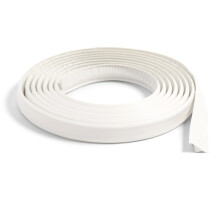 InstaTrim White Ny og forbedret Caulk Trim 3/4"""" x 10 ft Fleksibel vandt?t til badev?relsesgulve og -v?gge | Nem installation | No Mess Stain Res