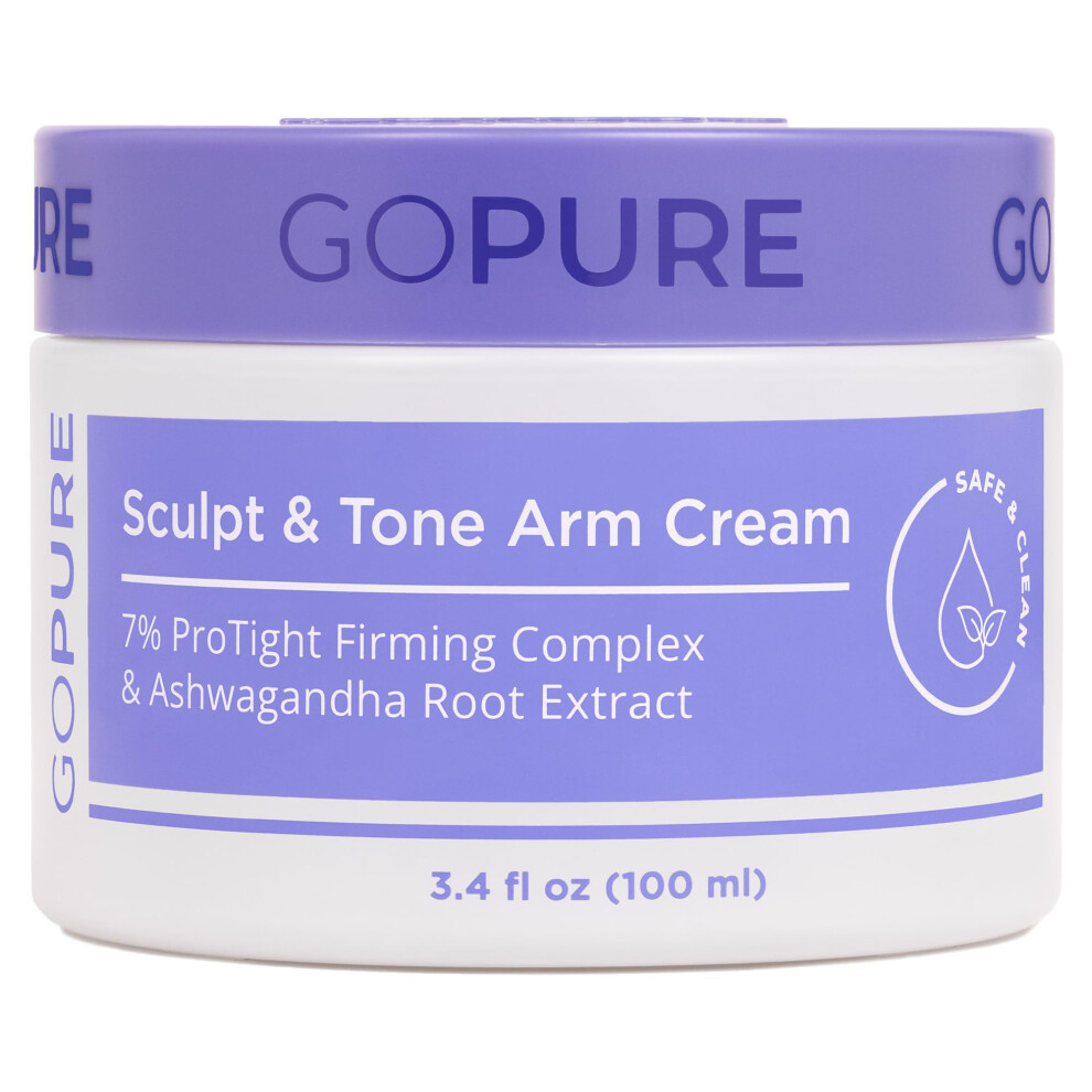 Gopure Cream Sculpt & Tone Arm - Firming And Tightening For The Arms, Smooths The Look Of Wrinkles, Deeply Hydrates, Firms The Look Of Crepey Te