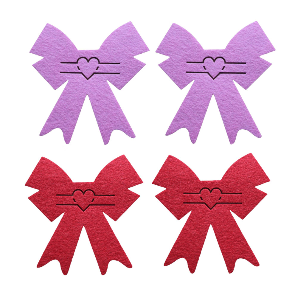 4Pcs Pocket Cutlery Bag Valentines Day Silverware-mixed colors-image-OPC-PKGRFXT-NEW