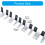 88-Key Piano Keyboard Sticker Piano Notes Guide Labels-color 4
