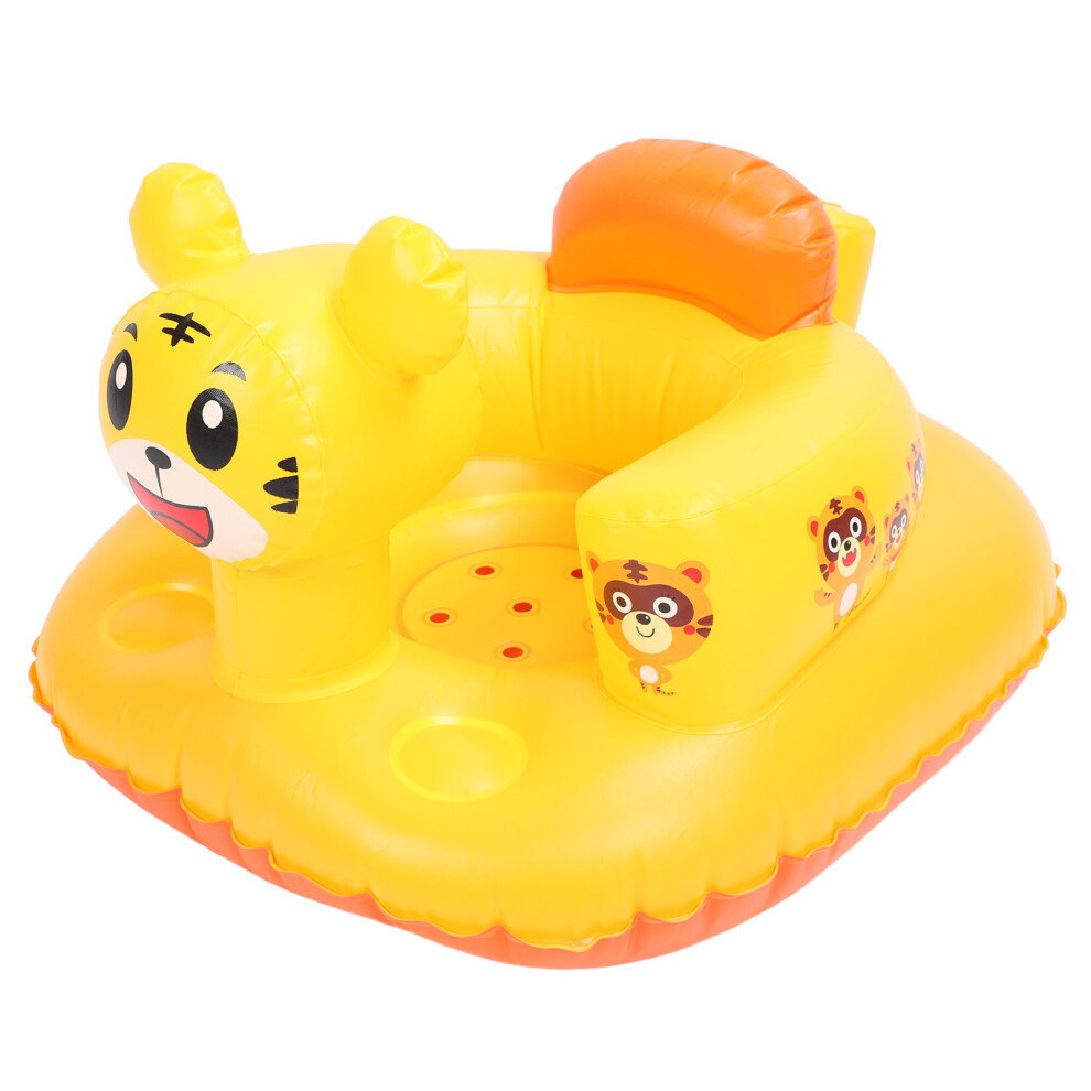 Inflatable Toddler Chair Cartoon Animal PVC Soft Back Support Sofa