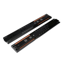 1Pair Soft Close Drawer Track Rail Cabinet Drawer-16 inches