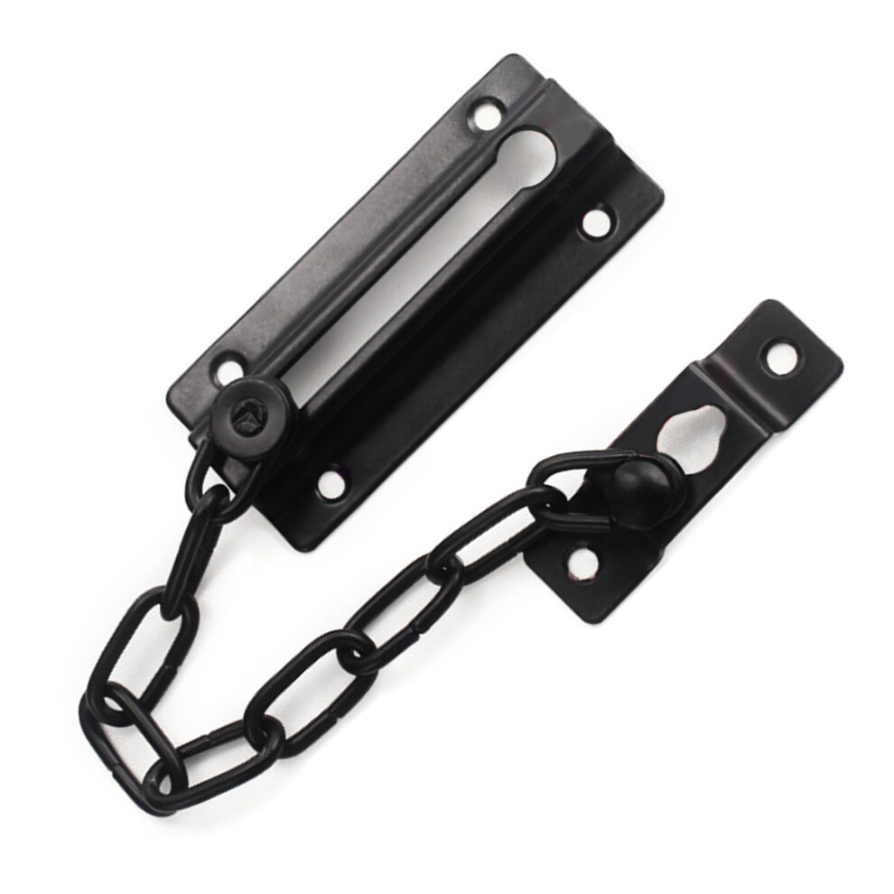 Sturdy Door Surfaces Bolt Latches For Enhances Home And-Black 7751000141646