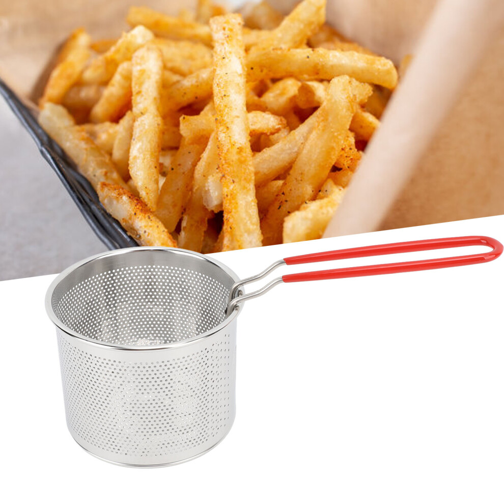 304 Stainless Steel French Fries Basket 20cm Deep Fryer Tool-image-OPC-PKGRGSQ-NEW
