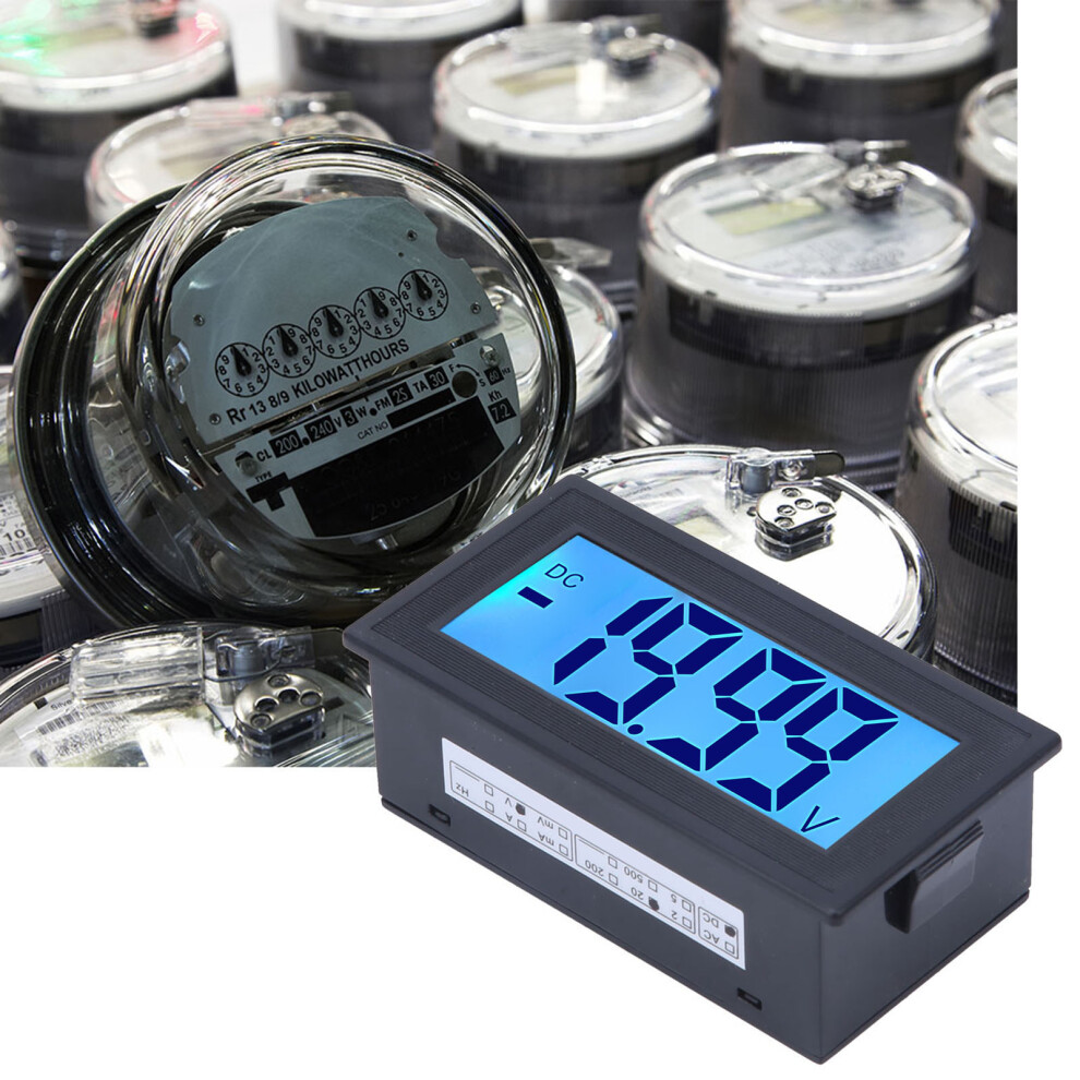 Yb5135db Digital Voltmeter 0-20V Lcd Display For Ac100-240V Power 9391349612247