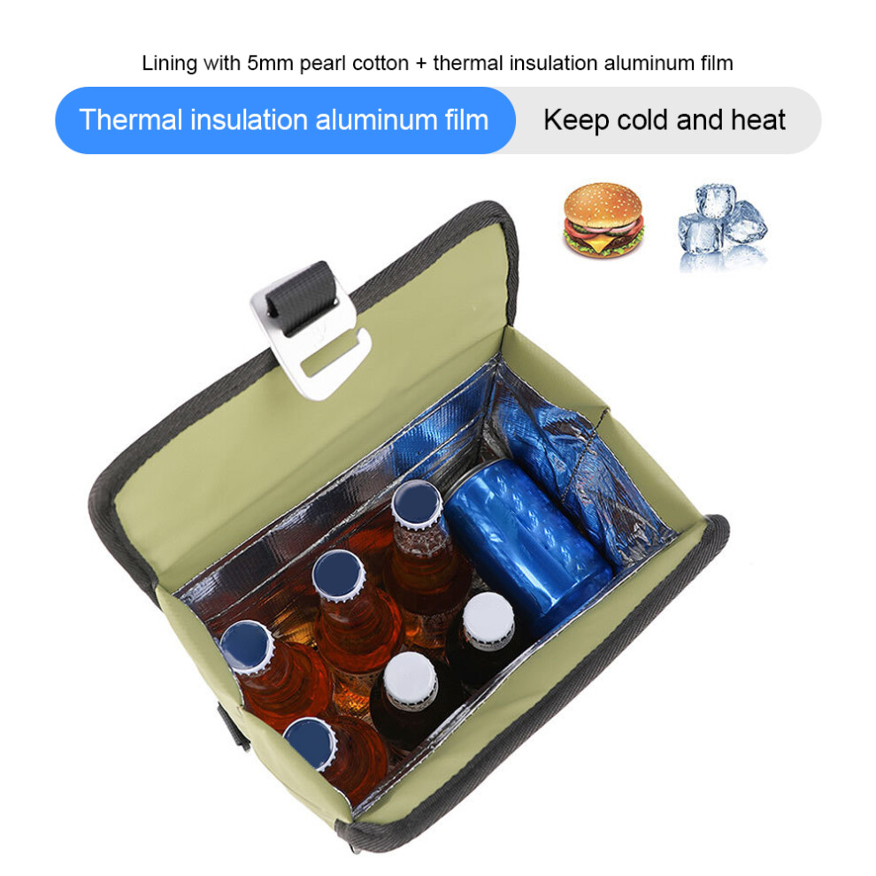 Folding Bike Front Bag with Multi-functional Storage & Rain Cover 3.2L Blue-image-OPC-PKGRJ7N-NEW